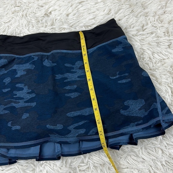 Lululemon Run: Pace Setter Skirt Heathered Texture Lotus Camo Oil Slick - Picture 2 of 8